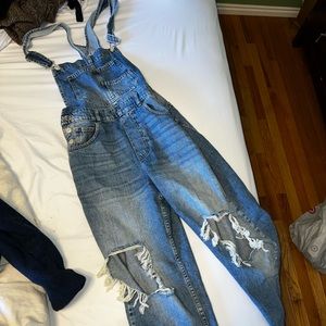 free people overalls
